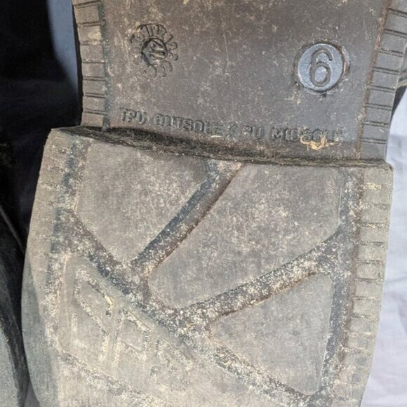 Blundstone Black Leather Slip On Chelsea Boots Size 6 - Picture 6 of 6